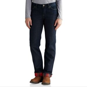 CARHARTT Original-Fit Blaine Flannel-Lined Jean Size 4
